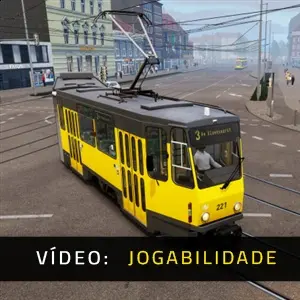 CTS: 2026 - Tram DLC: Tatra KT4D - Vídeo de Jogabilidade