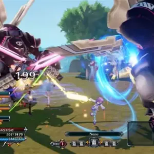 Cyberdimension Neptunia: 4 Goddesses Online - Batalha em Grupo