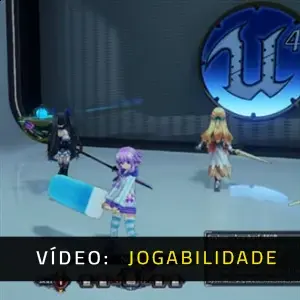 Cyberdimension Neptunia 4 Goddesses Online - Vídeo de Jogabilidade