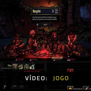 Darkest Dungeon Vídeo de Jogo