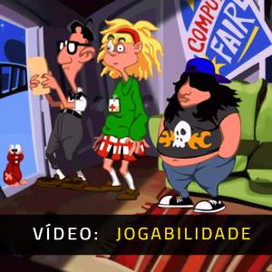 Day Of The Tentacle Remastered - Jogabilidade