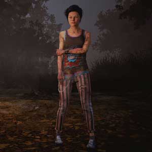 Dead By Daylight: Nea in Skull Print Top e Listras de Poder