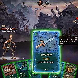 Deck of Ashes - Adaga de Arremesso