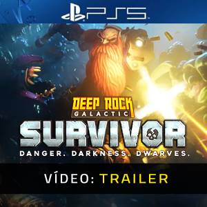 Deep Rock Galactic Survivor Trailer de vídeo