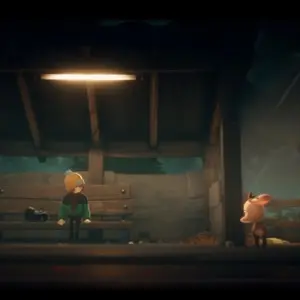 Deer & Boy - Parada de ônibus