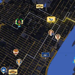 Delivery INC - Mapa da Cidade