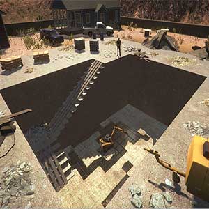 Demolition site preparation