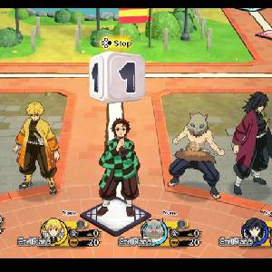 Demon Slayer Kimetsu no Yaiba Sweep the Board! - Lançar Dados