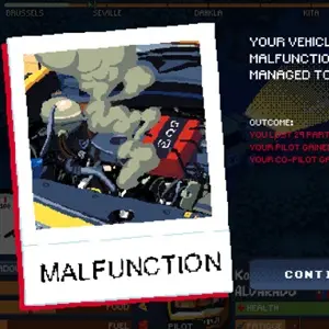 Desert Race Adventures - Falha