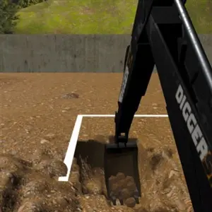 DiggerSim Excavator Simulator - Escavação