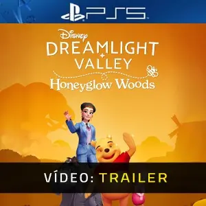 Disney Dreamlight Valley Honeyglow Woods PS5 Trailer do Vídeo