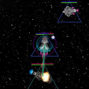 Clash de embarcações espaciais