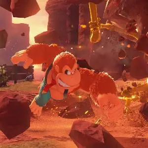 Donkey Kong Bananza - Esmagando