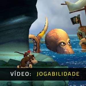 Donkey Kong Country Returns HD - Vídeo de Jogabilidade