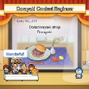 Doraemon Dorayaki Shop Story - Iniciante no Concurso de Dorayaki