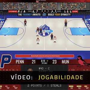 Draft Day Sports College Basketball 2023 - Jogabilidade