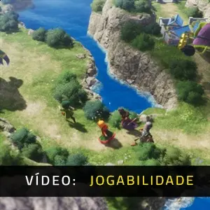 DRAGON QUEST 7 Reimagined - Jogabilidade