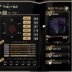 Dragon Spirits Estatísticas do Dragão