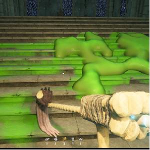 Dungeon Renovation Simulator - Esfregando