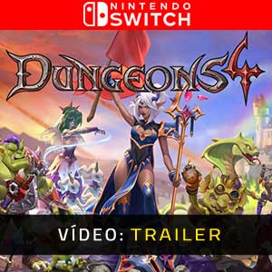 Dungeons 4 Nintendo Switch - Trailer de Vídeo