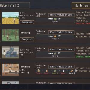 Dustland Delivery - Materiais