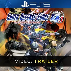 Earth Defense Force 4.1 The Shadow of New Despair PS5 - Atrelado de vídeo