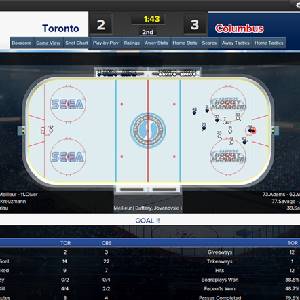 Eastside Hockey Manager - Toronto contra Columbus