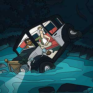 estilo único de banda desenhada