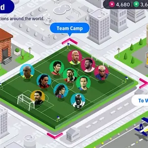 eFootball Kick-Off! - Acampamento da Equipe