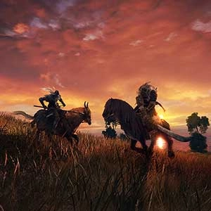 Elden Ring Combate Montado