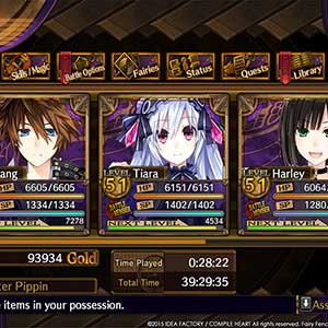 Fairy Fencer F - Ementa