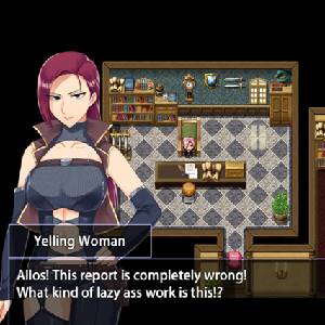 Fallen Makina and the City of Ruins - Mulher Gritona