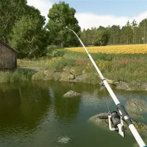 Farming Simulator 25: Highlands Fishing Expansion - Cana de Pesca