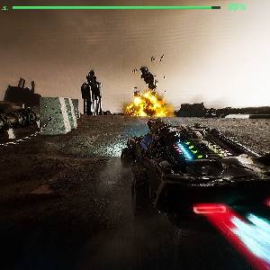 Fatal Run 2089 - Derrapagem