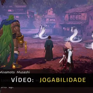 Fate/Samurai Remnant - Vídeo do jogo