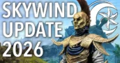 O enorme mod Skywind para Skyrim chega às fases finais de desenvolvimento