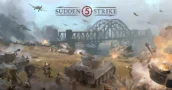 Sudden Strike 5 Lança Hoje Com IA Sandbox e Trens Blindados
