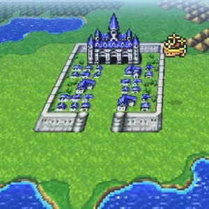 FINAL FANTASY 2 Pixel Remaster - Mapa-Múndi