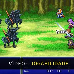 FINAL FANTASY 2 Pixel Remaster - Vídeo de Jogabilidade