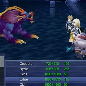 Final Fantasy 4: The After Years - Ataque