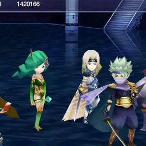 Final Fantasy 4: The After Years - Ceodore, Rydia, Cecil, Edge, Cid