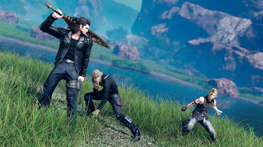 qual Ã© a histÃ³ria de Final Fantasy 15?