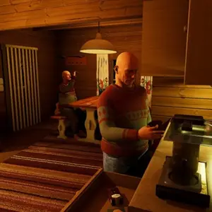 Finnish Cottage Simulator - Cozinha