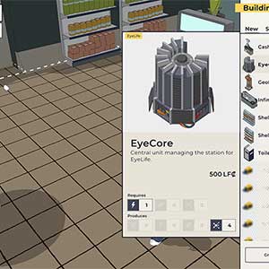 Flat Eye - Núcleo do olho