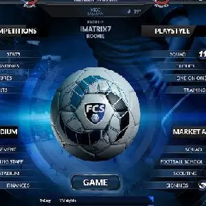 Football Club Simulator - Menu