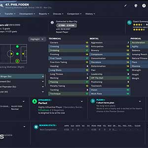 Football Manager 2023 - Informação do jogador