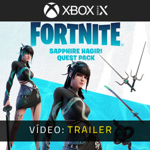 Fortnite Sapphire Hagiri Quest Pack Xbox Series X