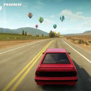 Forza Horizon - Carro Vermelho