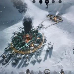 Frostpunk 2 - Interface de gestão da cidade