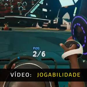 Galaxy Kart VR - Jogabilidade